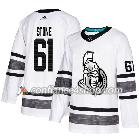 Adidas Maillot de Hockey Ottawa Senators Mark Stone 61 2019 All-Star Blanc Authentic - Homme